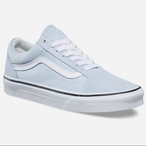 Vans old skool baby blue